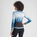 Sportful FLOW SUPERGIARA THERMAL dámsky dres blue vintage