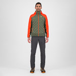 Karpos Lastei Active Plus Jacket Thyme/Spicy Orange