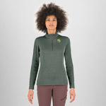 Karpos Pizzocco W Half Zip Duck Green