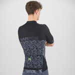 Karpos Jump Jersey Black/Ombre Blue/Green Fluo