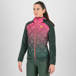 Karpos Smart W Marmarole Jacket Fandango Pink/Jungle Green