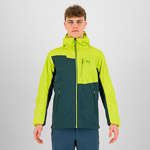 Karpos Castore Jacket Forest/Kiwi Colada