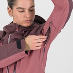 Karpos Midi Shell W Jacket Deco Rose/Huckleberry