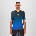 Karpos Val Di Dentro Tee Black/Indigo B./Green Fluo