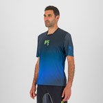 Karpos Val Di Dentro Tee Black/Indigo B./Green Fluo