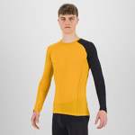 Karpos Dinamico Merino 130 Jersey Ls Golden/Black