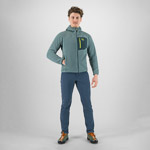 Karpos Moiazza Retro Hoodie Fleece North Atlantic/Forest