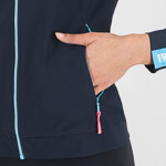 Karpos Easyfrizz W Full-Zip Hoodie Sky Captain/Blue Atoll