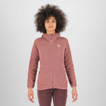 Karpos Rocchetta W Hoodie Fleece Deco Rose