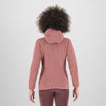 Karpos Rocchetta W Hoodie Fleece Deco Rose