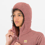 Karpos Rocchetta W Hoodie Fleece Deco Rose