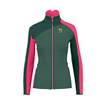 Karpos Federa Full-Zip W Fleece Duck G/Jungle G/Fandango