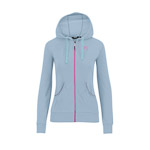 KARPOS COPPOLO MERINO W FULL ZIP HOODIE MIST/BLOOM