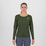 KARPOS LOMA W JERSEY LS CEDAR GREEN/RIFLE G/ARCADIAN