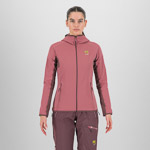 Karpos Marmolada Hoodie W Fleece Deco Rose/Huckleberry