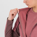 Karpos Marmolada Hoodie W Fleece Deco Rose/Huckleberry