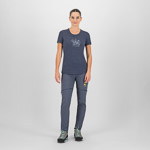 KARPOS GUSELA MERINO W T-SHIRT OMBRE BLUE